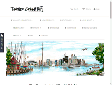 Tablet Screenshot of davidcrighton.com